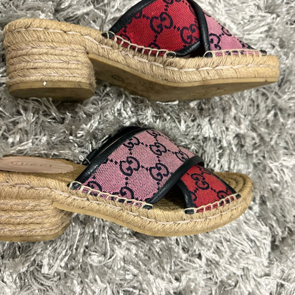 Gucci Espadrille Sandals